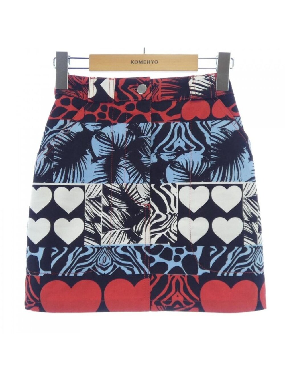 Hermes Wild Skirt Black